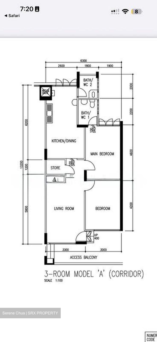Blk 269 Tampines Street 21 (Tampines), HDB 3 Rooms #578963841